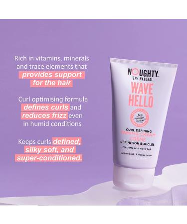 Noughty Wave Hello Curl Defining Cream 5 fl oz - Taming & Defining Curls - Buy Online on GoSupps.com