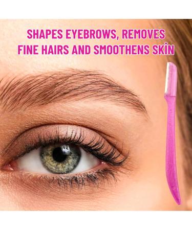 BYONE Razor for Women | Facial Hair Removal & Dermaplaning Tool | Exfoliator Peach Fuzz Remover & Eyebrow Trimmer | Smooth Skin Beauty Shaver - Buy Online on GoSupps.com