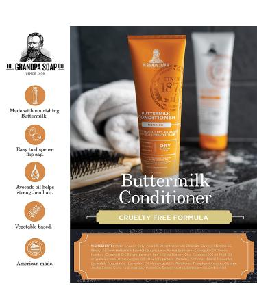 Grandpa Soap Co. Buttermilk Conditioner 8 fl oz - Nourishing Hair Care - Buy Online on GoSupps.com