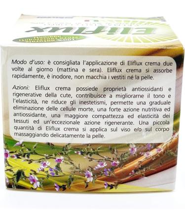  farmaflor Eliflux Face and Body Cream with Snail Mucus Extract - 50 ml 80% Snail Mucus Extract (Snail Secretion Filtrate) and Nutrient Regenerating Extract - Buy Online on GoSupps.com