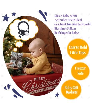 Halloween Baby Teether | Silicone Gothic Baby Teether Toy for Infants - Buy Online on GoSupps.com