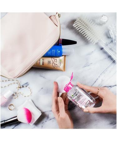 Garnier Skin Active Micellar Cleansing Water Travel Size 3.4oz (4 Pack) - All-in-1 For All Skin Types - Buy Online on GoSupps.com