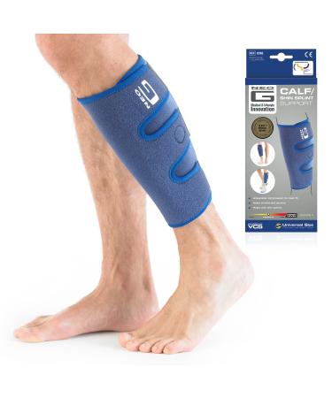 Neo-G Calf Shin Brace Support for Pain Relief from Calf Injury, Shin Splints Treatment, Sprains, Running, Sports, Recovery - Adjustable Calf Compression Sleeve Men Women - Class 1 Medical Device