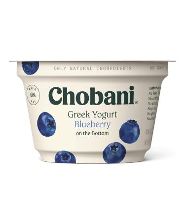 Chobani Greek Yogurt, 0%, Blueberry, 5.3 oz