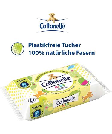 Cottonelle Kids Moist Toilet Paper - Fruity Fresh Biodegradable & Plastic-Free Advantage Pack 12x42 Wipes | Shop Internationally - Buy Online on GoSupps.com