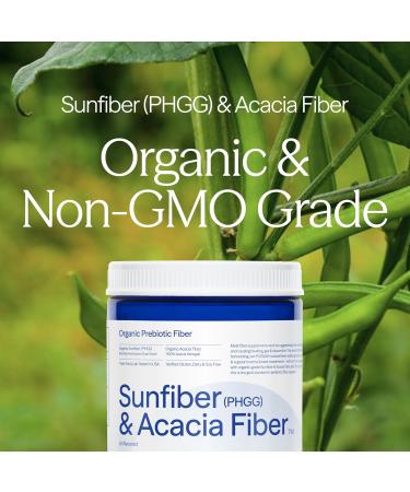 Essential Stacks Organic Sunfiber Prebiotic Fiber (Partially Hydrolyzed Guar Gum/PHGG) with Acacia Fiber Powder - Gluten Free Non-GMO & Unflavored (7.4 oz) - Buy Online on GoSupps.com