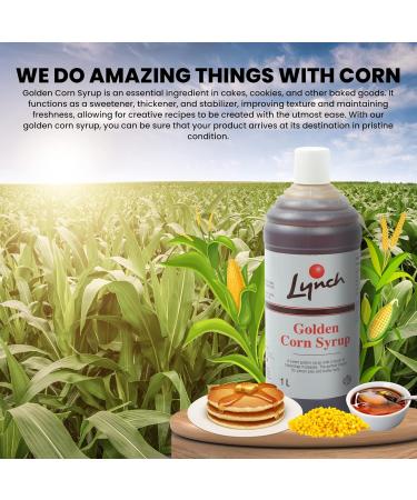 Lynch Golden Corn Syrup - with a hint of blackstrap molasses - 1 L - Buy Online on GoSupps.com