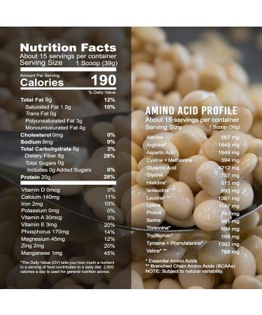 BioMiracle Hydrolyzed Pure Chocho Protein - Gluten Free Non-GMO Vegan Keto Friendly | 20g Protein (15 Servings) - Buy Internationally - Buy Online on GoSupps.com