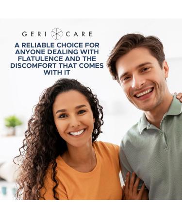 GeriCare Simethicone 80mg - Fast Gas & Bloating Relief (100 Tablets) - Buy Online on GoSupps.com