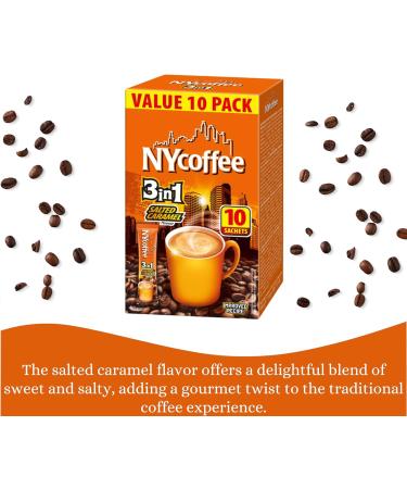 Coffee Sachets Individually Wrapped bundle contains Salted Caramel White Coffee and Sugar Vanilla White Coffee 10 sachets each Flavour Total of 40s sachets Wooden Stirrer x10 - Buy Online on GoSupps.com