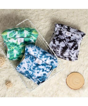 Cutebone Male Washable Dog Diapers - 3 Pack Reusable Belly Bands for High-Suction Comfort | Flexible Velcro Fastener | DM35XS-DE TIE-DYE Series | XS (23-28cm) - Buy Online on GoSupps.com