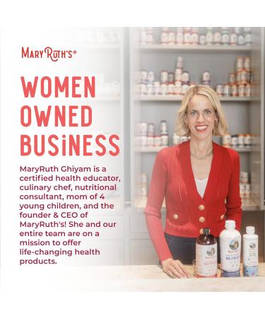 MaryRuth Organics Vitamin B12 Liquid Spray | Vegan Non-GMO Gluten-Free | USDA Organic Supplement | Energy & Nervous System Support | B12 Vitamins for Women & Men | 720 mcg | 1 Fl Oz - Buy Online on GoSupps.com