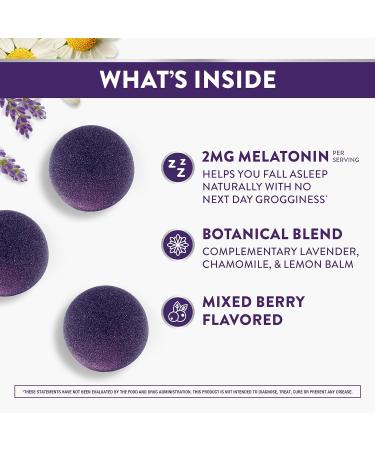 ZzzQuil PURE Zzzs Melatonin Gummies Sleep Aid Melatonin 2mg with Chamomile & Lavender Melatonin Sleep Gummies Sleep Aids for Adults Wildberry Vanilla Flavored 24 Sleep Gummies Wildberry Vanilla 24 count (Pack of 1) - Buy Online on GoSupps.com
