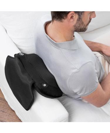 Medisana MC 850 Shiatsu Massage Cushion - Heat 2 Speed Levels & Flexible Padding for Neck Shoulder Back & Legs - Ideal for Relaxation & Pain Relief - Buy Online on GoSupps.com