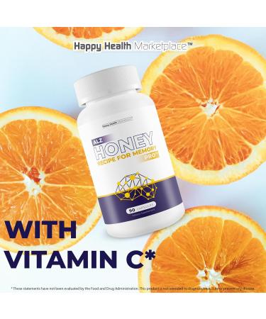 ALZ Honey Recipe for Memory - Our Best Brain Focus and Memory Supplement - Brain Booster Mental Clarity and Focus Supplements - Japanese Honey Trick Brain Health - Nootropics Brain Support Supplement - Buy Online on GoSupps.com