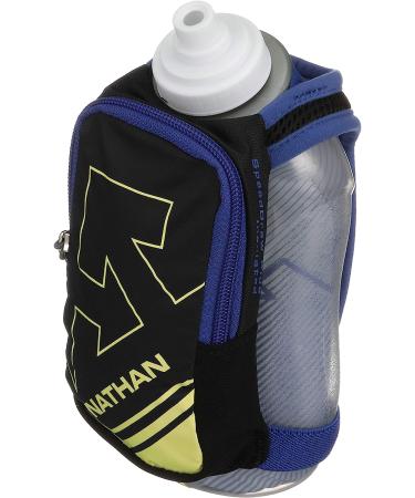 Nathan SpeedDraw Plus Insulated Flask  Handheld Running Water Bottle. Grip Free for Runners  Hiking etc Black - Buy Online on GoSupps.com