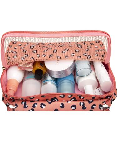 Women's Waterproof Travel Toiletry Organizer - Leopard Print - Buy Online on GoSupps.com