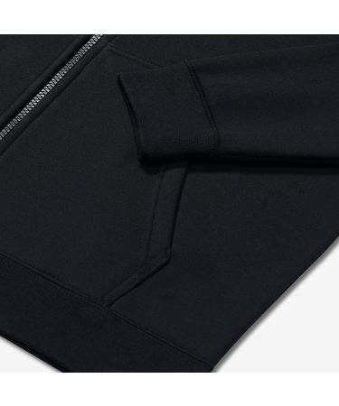 Nike Men's Sportswear Club Full Zip Hoodie - Black/White - Size Large - Buy Online on GoSupps.com