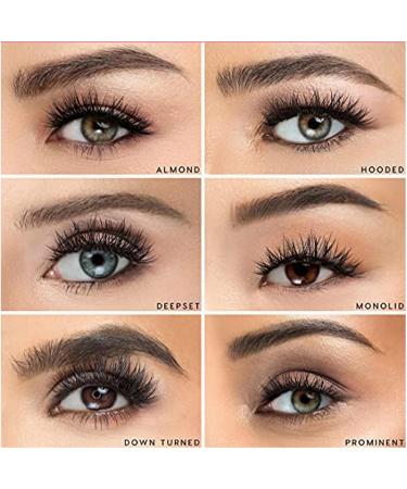 Luxillia Magnetic Eyeliner with Eyelashes Kit - Clear + Black  8D Natural Look  Reusable False Lash Set with Applicator Tool - Waterproof Liner - Buy Online on GoSupps.com