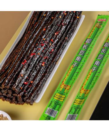 MKSDDF - Latiao Extra Long Spicy Strips Casual Sweet & Spicy Fresh Snacks Popular Spicy Strips Chinese Snacks Asian Snacks 12g x 10 strips Latiao - Buy Online on GoSupps.com