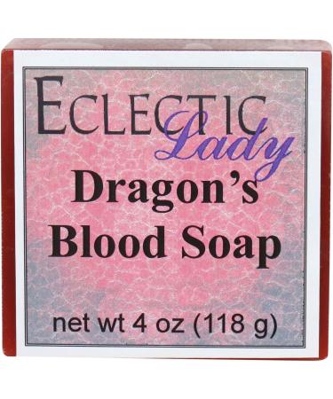 Dragon's Blood Glycerin Soap by Eclectic Lady 4 oz Bar