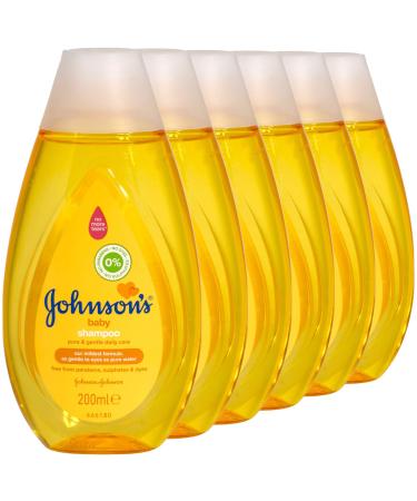 Johnson s Baby Johnson's Baby Shampoo 200 ml Pure & gentle care Pack of 6