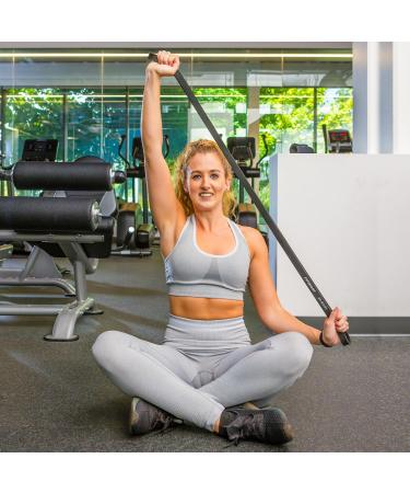 FitBeast Pull Up Bands Set - 5 Levels Resistance Bands for Calisthenics, CrossFit, Powerlifting - Black 30-60 LBS - Buy Online on GoSupps.com