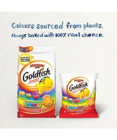 Pepperidge Farm Goldfish Crackers Colours 180g/6.3 oz - Imported from Canada - Buy Online on GoSupps.com