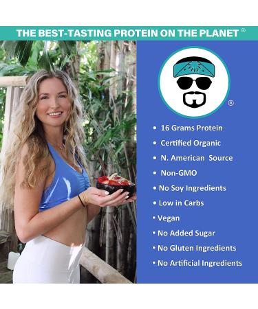 Jay Robb Organic Vegan Vanilla Pea Protein - Premium Plant-Based Protein Powder - Buy Online on GoSupps.com