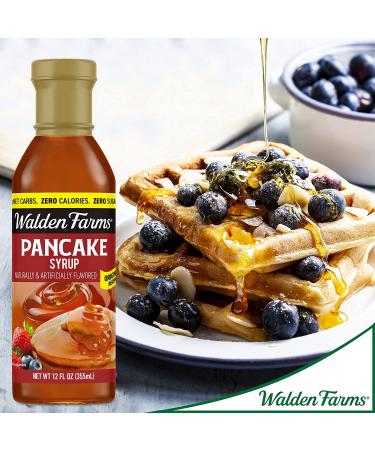 Walden Farms Calorie Free Pancake Syrup - 2 Pack (12 oz Bottles) | Sugar-Free Gourmet Syrup - Buy Online on GoSupps.com