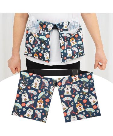 Elastic Drain Holder Bag for Mastectomy - Adjustable Length Cute Dog Pattern Cartoon Design - Buy Online on GoSupps.com