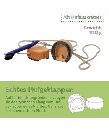 Helga Kreft 50045 Shaddy Horseshoe with Real Horse Clatter - Colorful & Unique | International Shipping - Buy Online on GoSupps.com