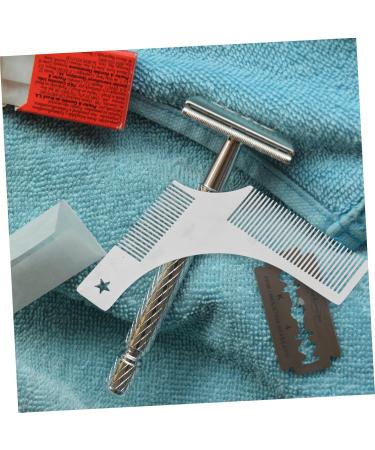 Baluue 2 sets Black Grooming Bristle Handy Brushes Straight Lip Comb Boar Mens Tools Scissor 1 g (Pack of 1) Assorted Colorx2pcs - Buy Online on GoSupps.com