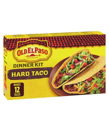 OLD EL PASO Hard Taco Dinner Kit Pack of 12 250 Gram 12 Count Hard Taco 12