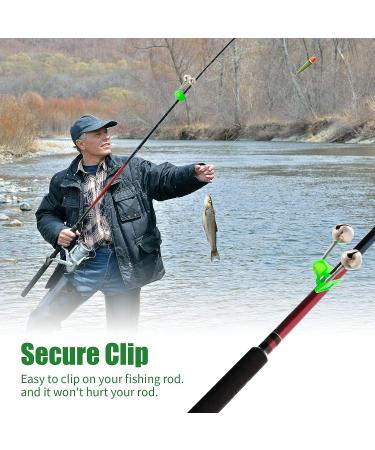 Honoson 200 Pcs Plastic Fishing Bells - Clip on Rod Alarm for Fish Bite Indicators - Buy Online on GoSupps.com