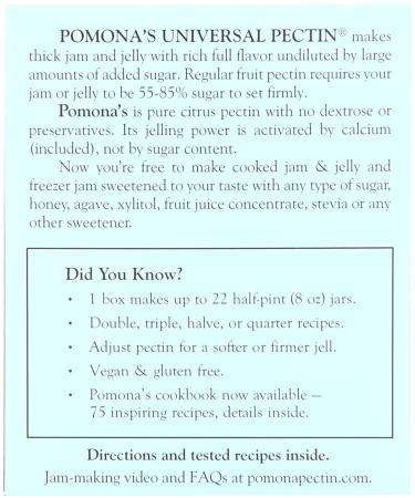 Pomona's Universal Pectin 1.1 oz Box - Pack of 6 | Premium Quality Fruit Gel for Homemade Jams and Jellies - Buy Online on GoSupps.com