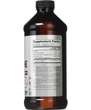 Now Foods Sports L-Carnitine Liquid Tropical Punch 1000mg - 16 fl oz - Buy Online on GoSupps.com