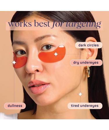 SpaLife Beauty Bright Eyed Hydrogel Eye Masks 24 Pairs for Dark Circles Puffiness & Dullness with Vitamin E & Green Tea 2-in-1 Skincare Solution - Buy Online on GoSupps.com