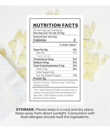 Cerez Pazari Natural Mastic Gum 0.88oz - 100% Real Chios Mastiha Resin | Medium Tears, Gluten Free, Non-GMO, Vegan - Resealable Bag 25g - Buy Online on GoSupps.com
