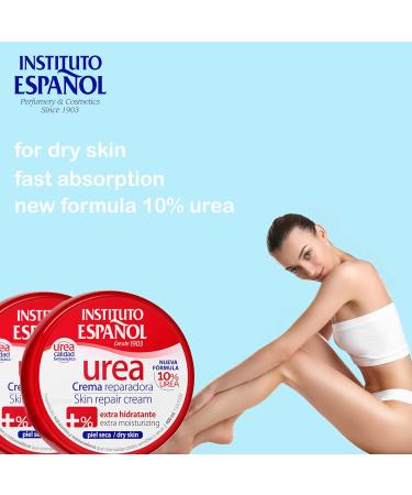 Instituto Espa ol Crema Corporal Moisturizing de Urea Cream Regenerating Intensive for Rough Skin Body Cream to Prevent Dehydration Set 800ml 400 ml Confezione da 2 - Buy Online on GoSupps.com