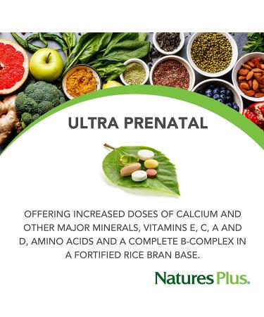 Nature's Plus Ultra Prenatal - 180 Tablets for Optimal Pregnancy Health - Buy Online on GoSupps.com