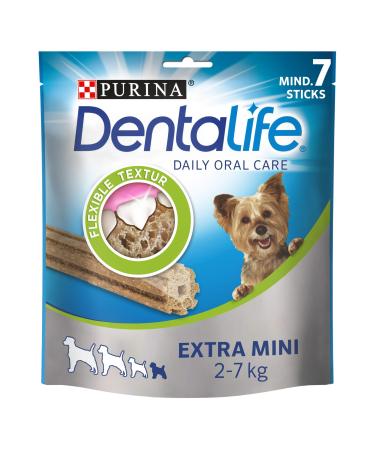 Dentalife Dentalife Purina Dentalife Dog-toothing snacks for small to large dogs reduces tartar formation 5 or 6 pack 7 pieces (6-pack)