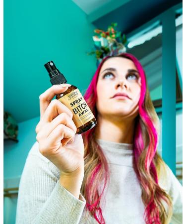 Frankie & Myrrh Spray The Bitch Away | Freshwater Perfume | Aromatherapy Life's Woes | with Bergamot Lavender Geranium Frankincense - Buy Online on GoSupps.com