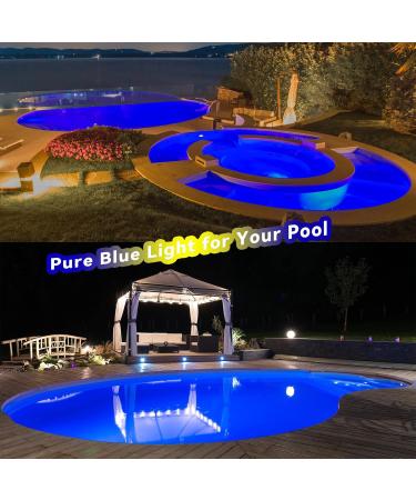 Buy Lylmle 35W Resin-Filled LED Pool Light - Ultra Bright 1100lm IP68 Waterproof 12V AC/DC Ideal for Replacing Halogen Lamps - Buy Online on GoSupps.com