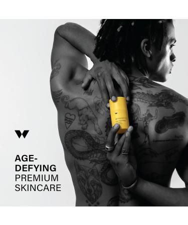 3-in-1 Men's Daily Longevity Face Cream - Hydrating Wrinkle-Reducing Firming with Sequoia Extract | Fragrance-Free | 1.7 Fl oz - International Shipping Available - Buy Online on GoSupps.com