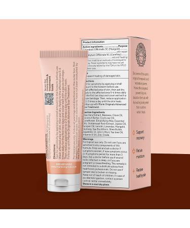 MARIE'S ORIGINAL All-Natural Skin Repair Cream | Calendula Vitamin E Ointment for Burns, Cellulitis, Ulcers, Hemorrhoids, Rashes, Cuts & Nipple Sores - Buy Online on GoSupps.com
