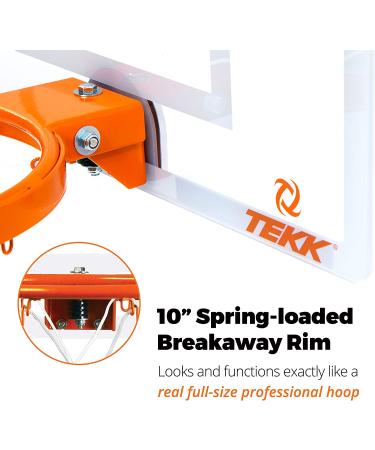 Tekk Monster Jam Mini Hoop 12x18-Inch - Officially Licensed Mini Basketball Hoop - Buy Online on GoSupps.com