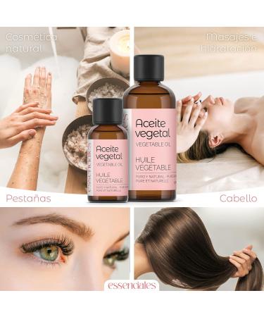  Essenciales Essenciales - Organic Grape Seed Oil 100% Pure and Certified Organic 200ml | Vitis Vinifera Vegetable Oil First Cold Press - Buy Online on GoSupps.com