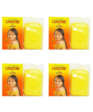 Carotene Brightening Soap 6.7 Ounces (4)