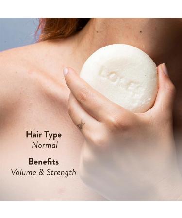 LOLE'S 2in1 Shampoo Bar & Conditioner with Coconut Oil - Volume & Strength | 99% Natural Ingredients | Beeswax & Preservative Free | Plastic Free - Buy Online on GoSupps.com